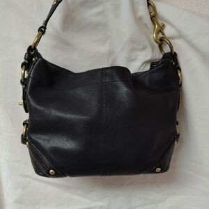 Black Coach Carly Bag